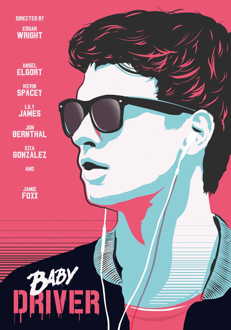 Wall Art Print Baby Driver, Gifts & Merchandise