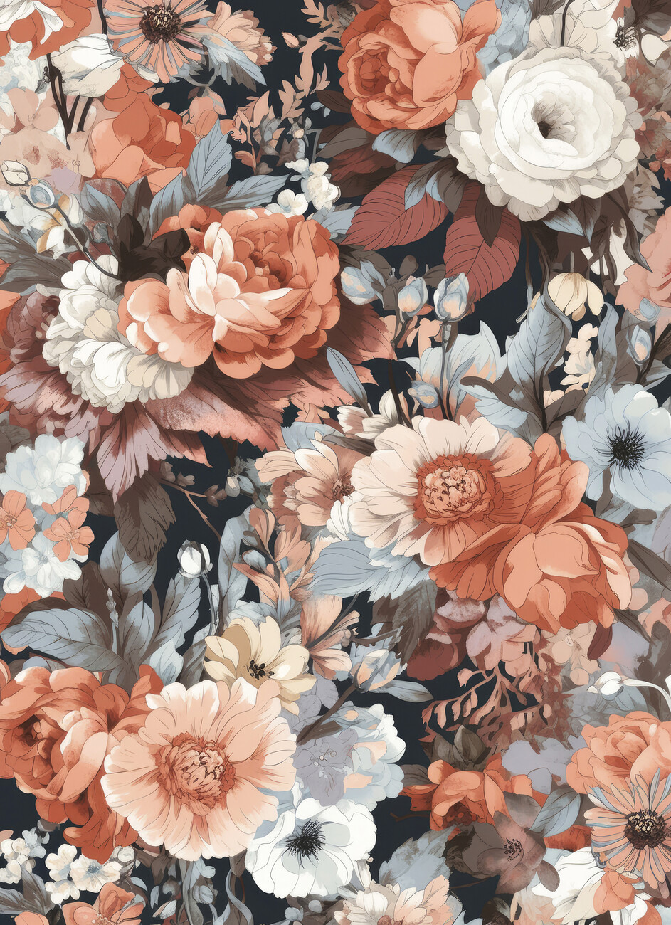 tumblr flower pattern wallpaper