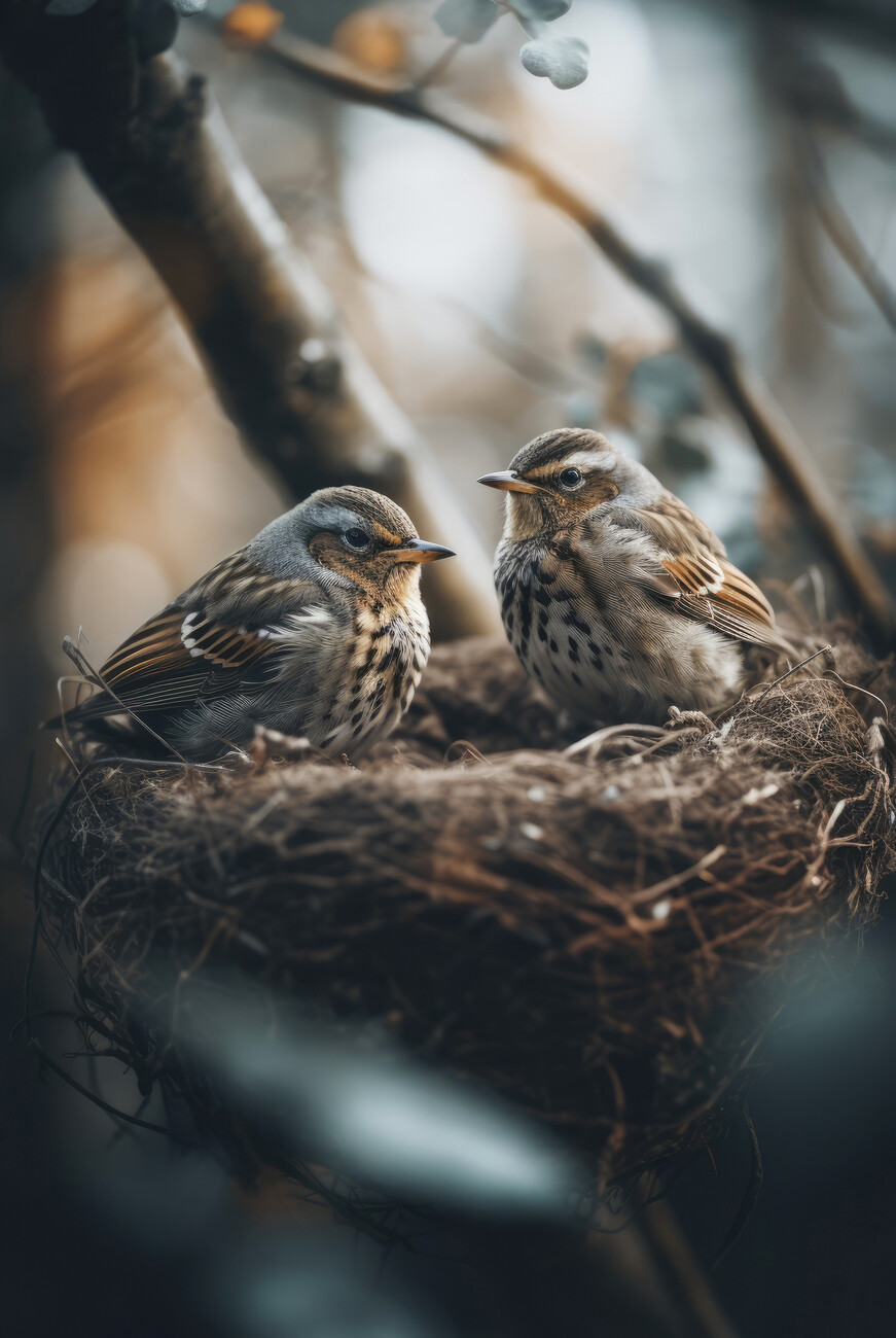 Readymade Sparrow Nest (Jute)