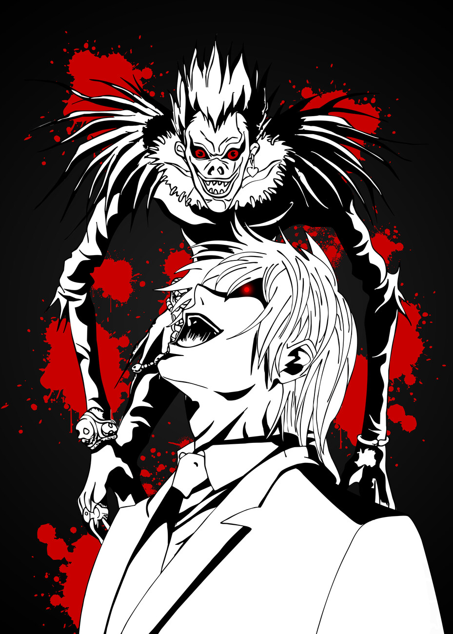 Poster Death Note - Duo | Wall Art, Gifts & Merchandise 