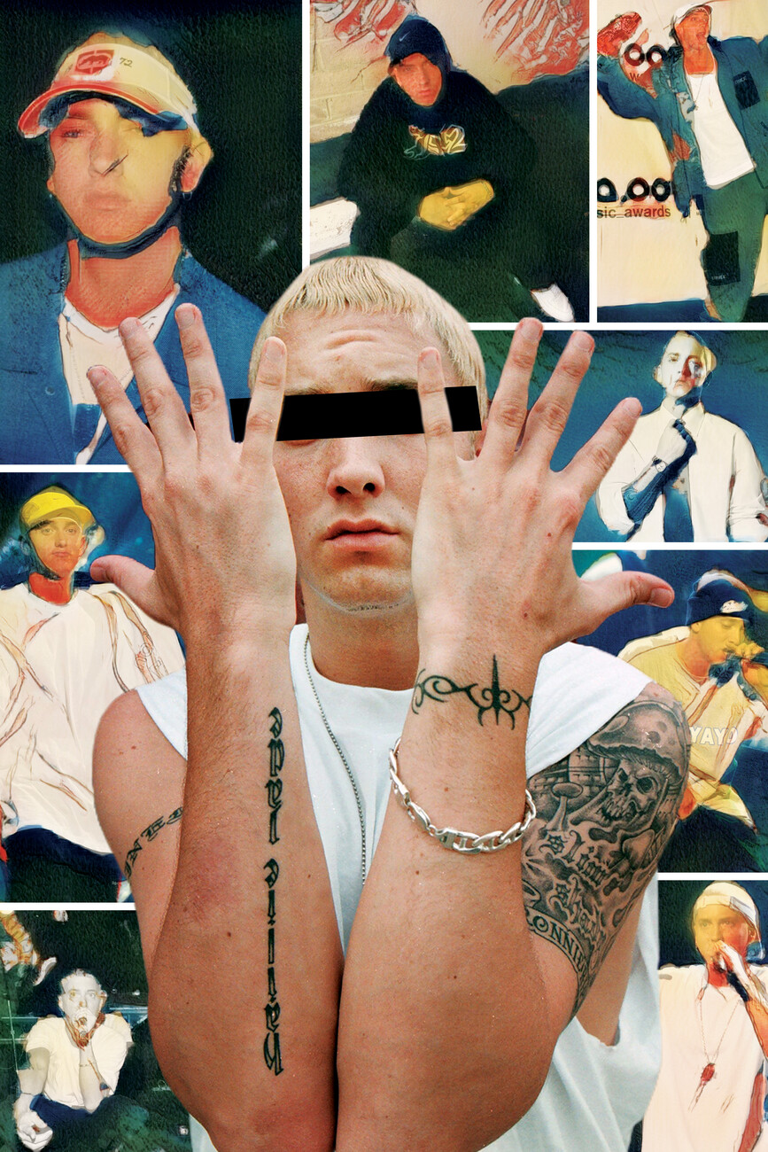 Wall Art Print RAP GOD, Gifts & Merchandise