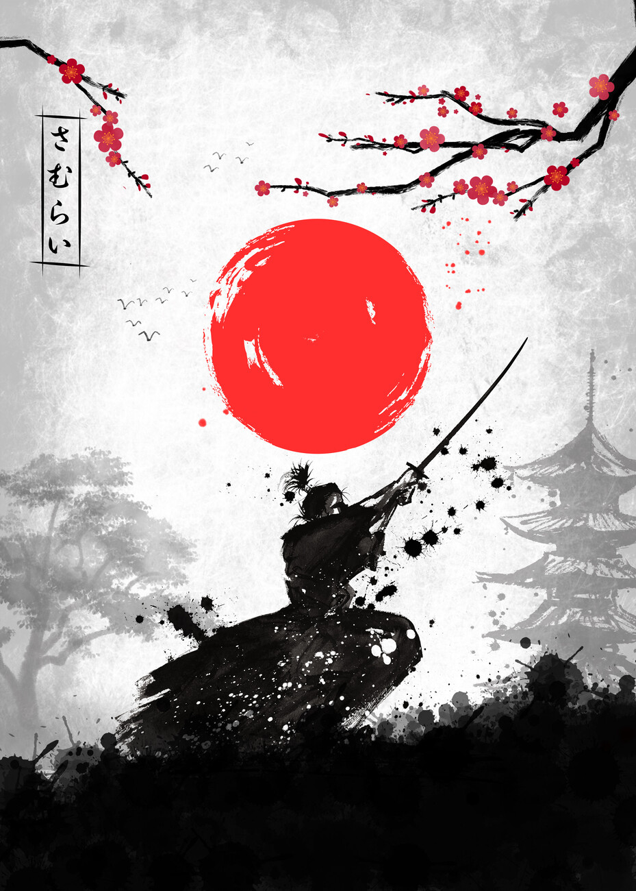 Impression d'art soul of samurai