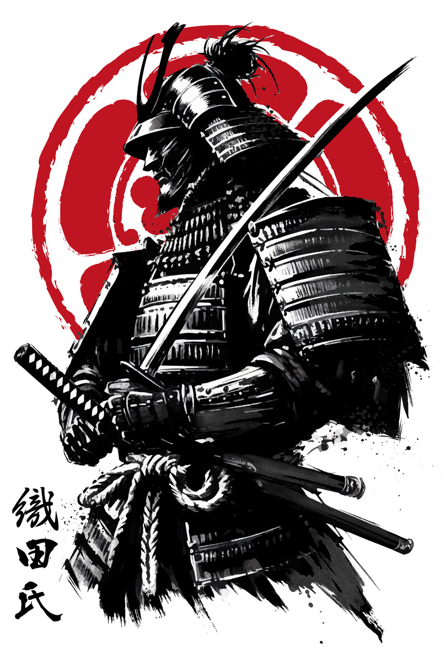 Wall Art Print Samurai clan Oda | Gifts & Merchandise | Abposters.com