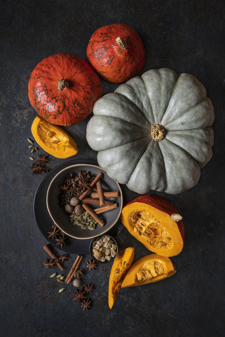 Umělecká fotografie Autumn on the table, Diana Popescu, (26.7 x 40 cm)