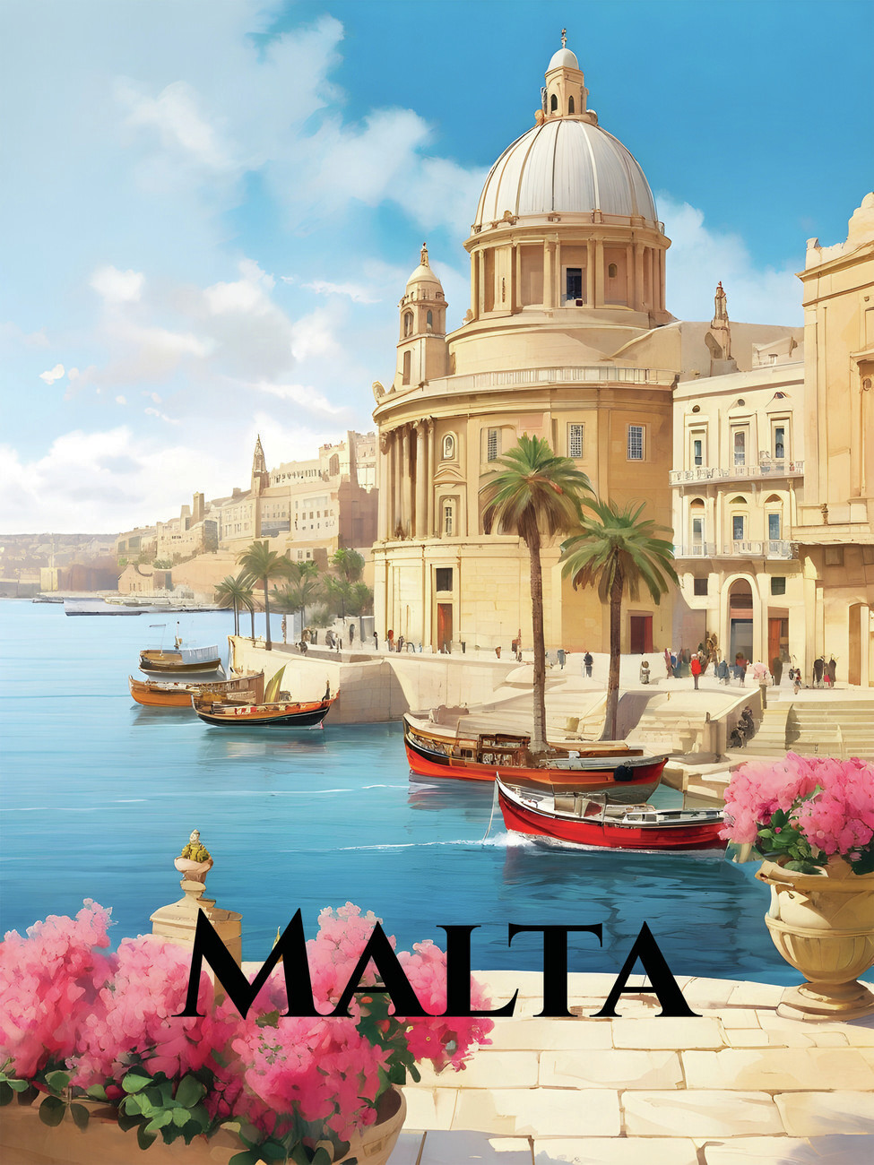 Wall Art Print Malta
