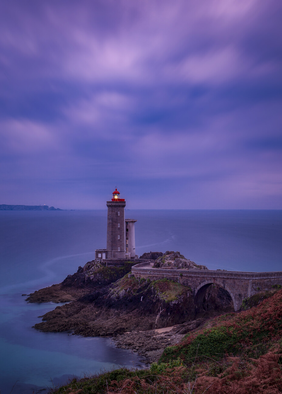 Umělecká fotografie Phare de petit menou, Juan Carlos Hervás Martínez, (30 x 40 cm)