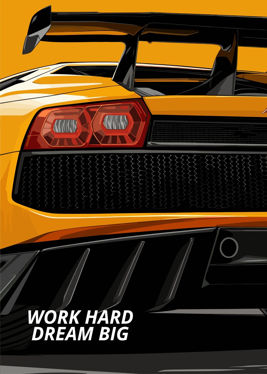 Work Hard Dream Big {Poster} Work Hard Dream Big {Poster}