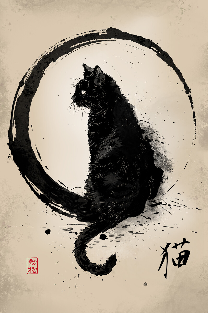 Inky Cat Sticker Collection Inky Cat Sticker Collection