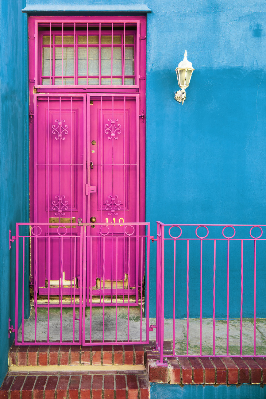 Art Photography Colors Gateway Deep Pink & Powder Blue