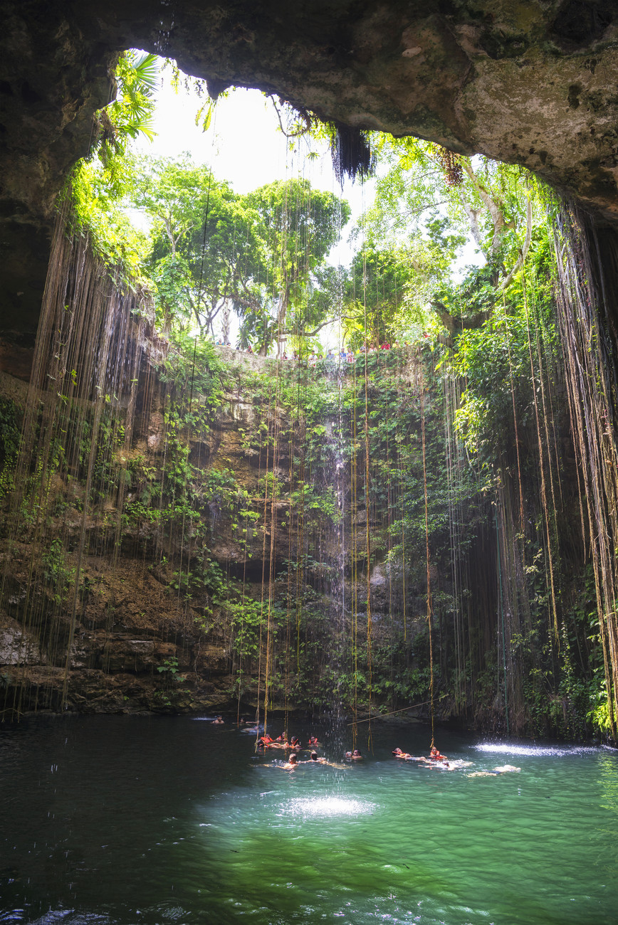 Underground river and cenote on the Yucatán Peninsula, Mexico - Bing Gallery