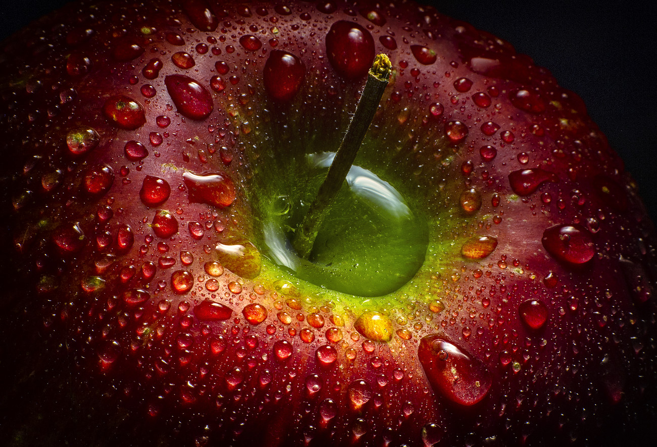 red apple fruit wallpaper