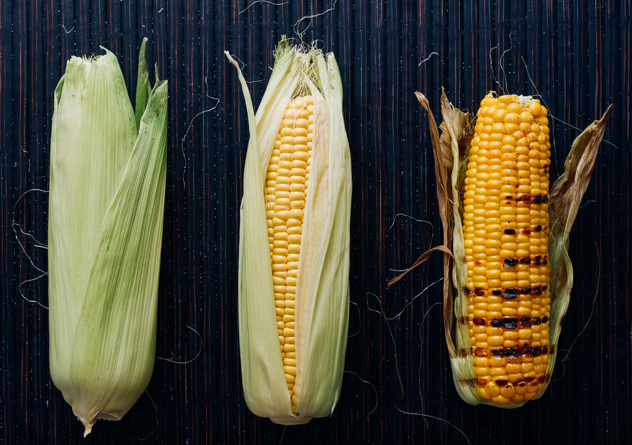 Umelecká fotografie FOODprocess #1- Grilled corn