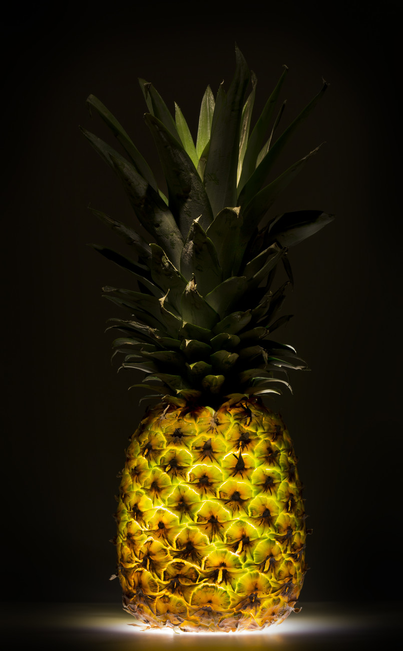 Art Photography Pineapple, Wieteke de Kogel, (24.6 x 40 cm)