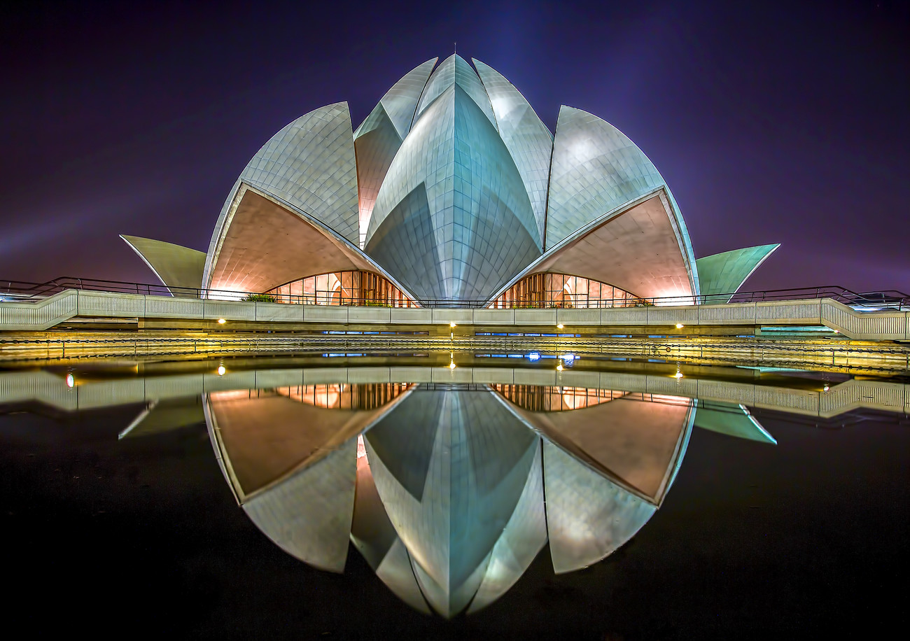 The Lotus Temple | Posters, Art Prints, Wall Murals | +250 000 motifs