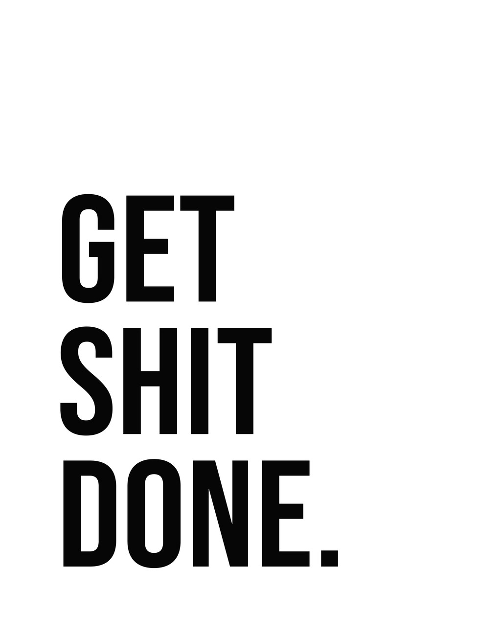 get shit done wallpaper