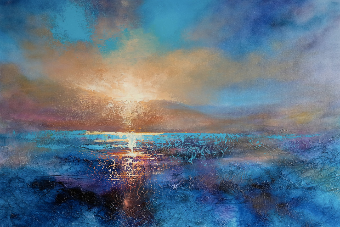 Ilustrace And always the sun, Annette Schmucker, (40 x 26.7 cm)