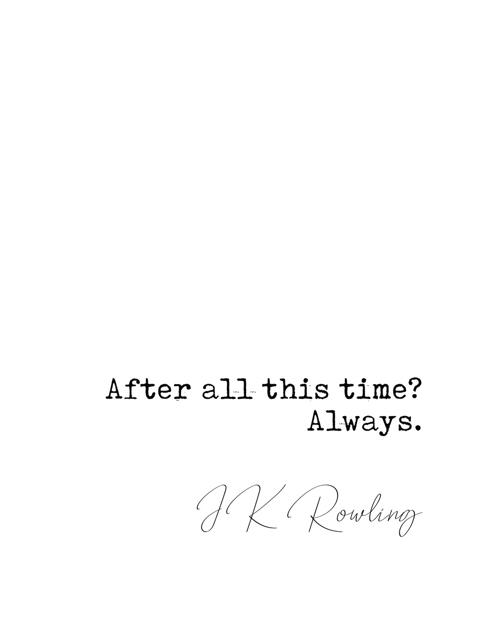 after all this time always wallpaper