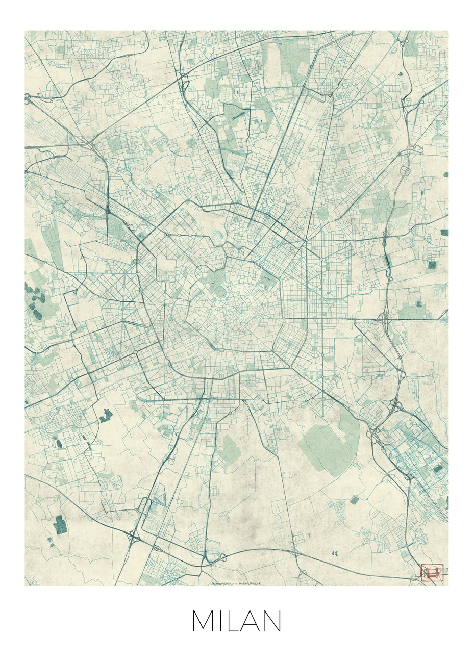 Map Milan