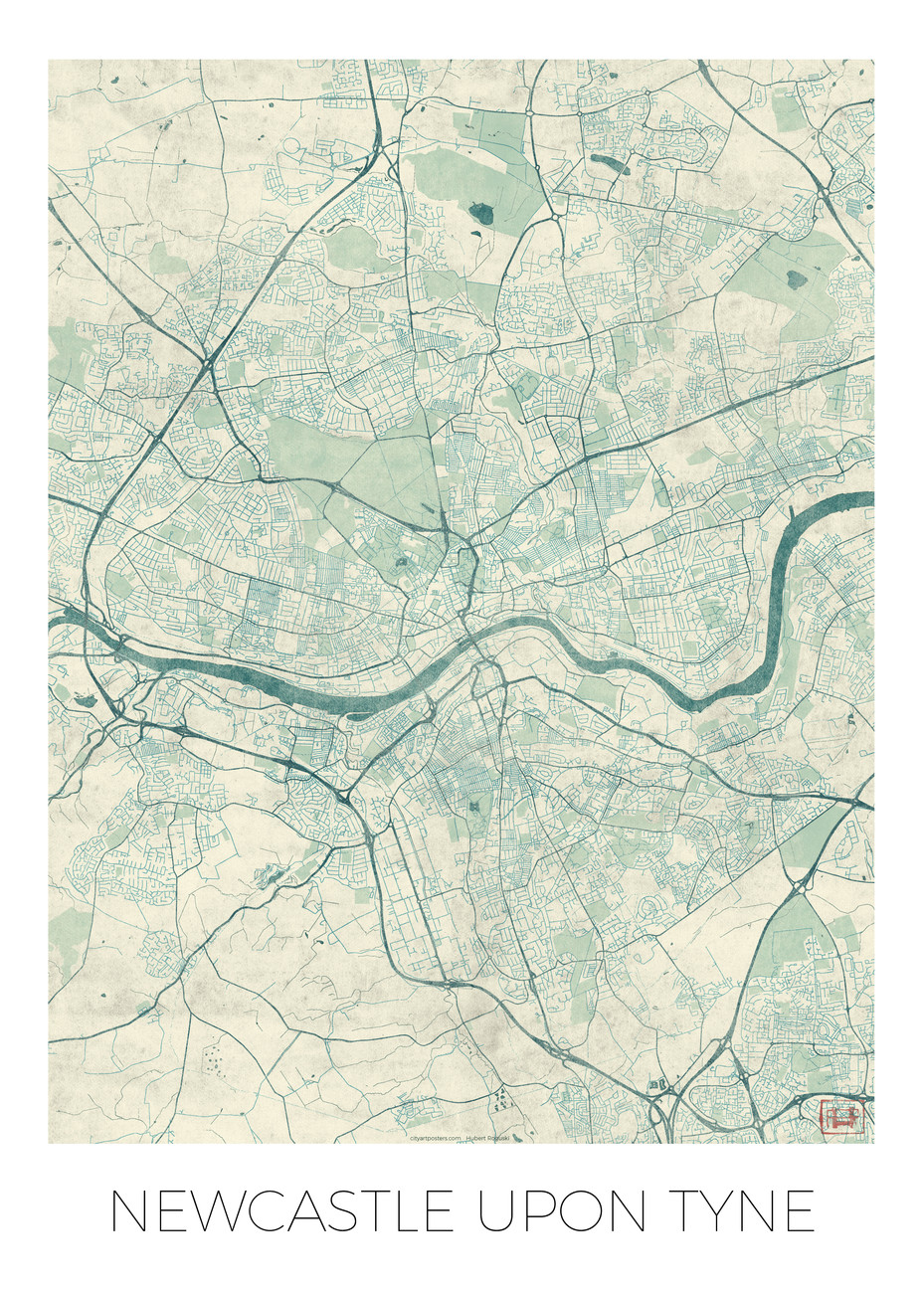 newcastle map