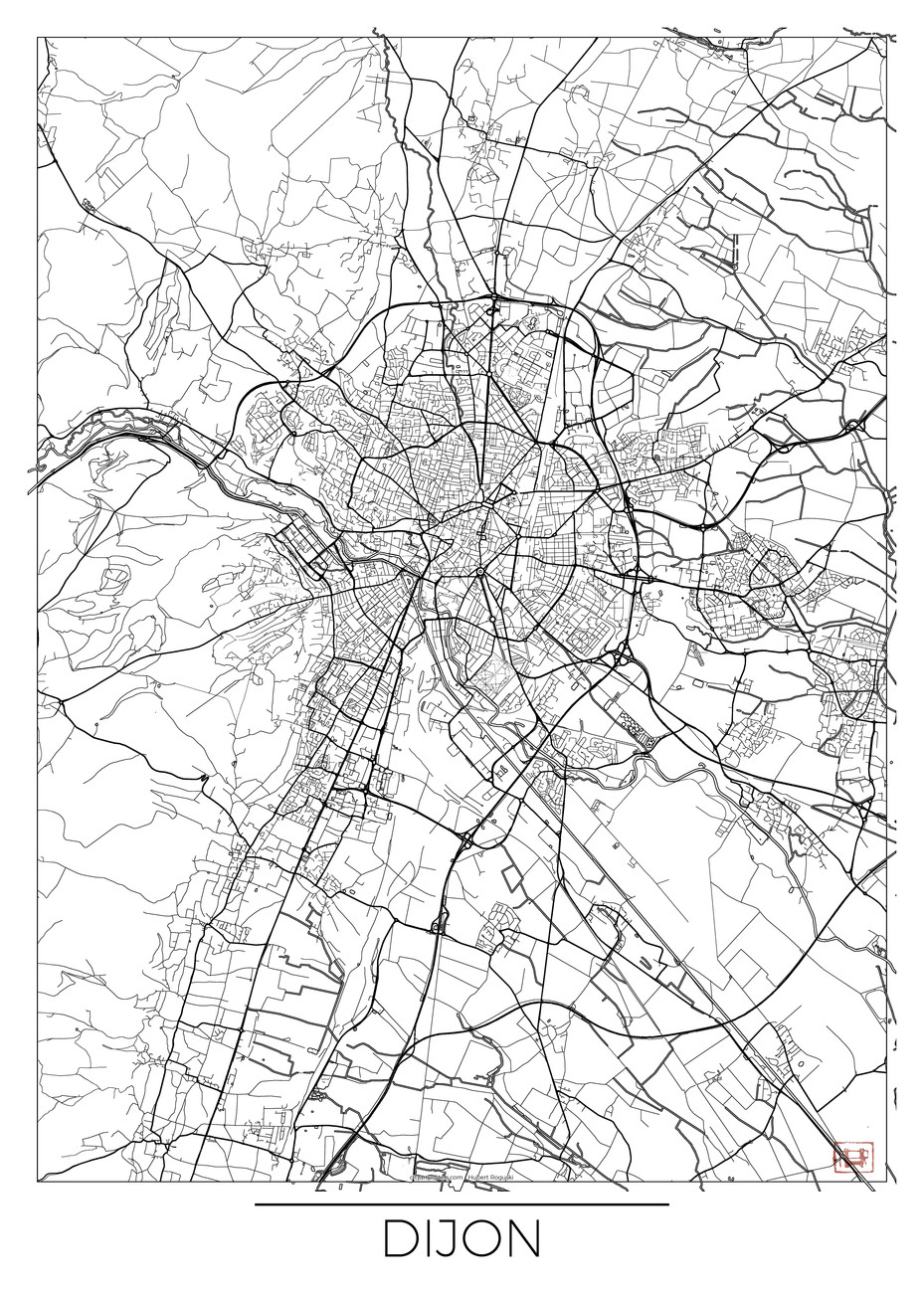 Map Dijon