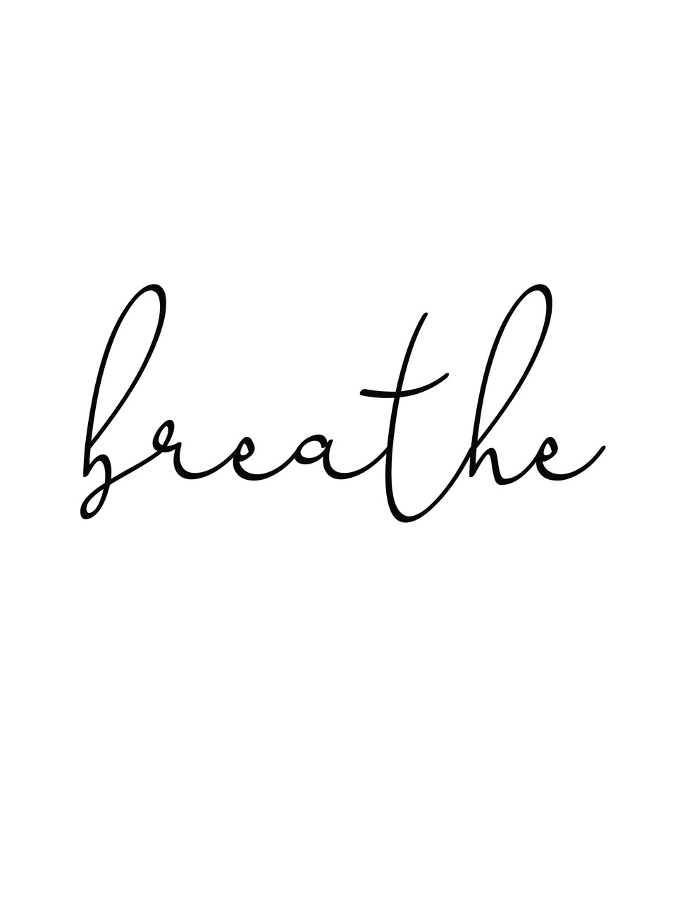 breathe in