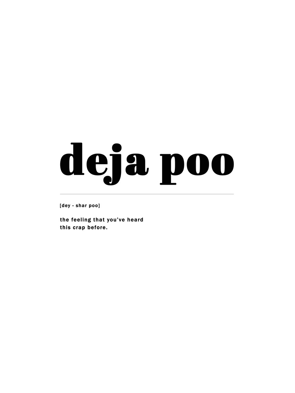 Deja Poo Funny Ball Cap Hat