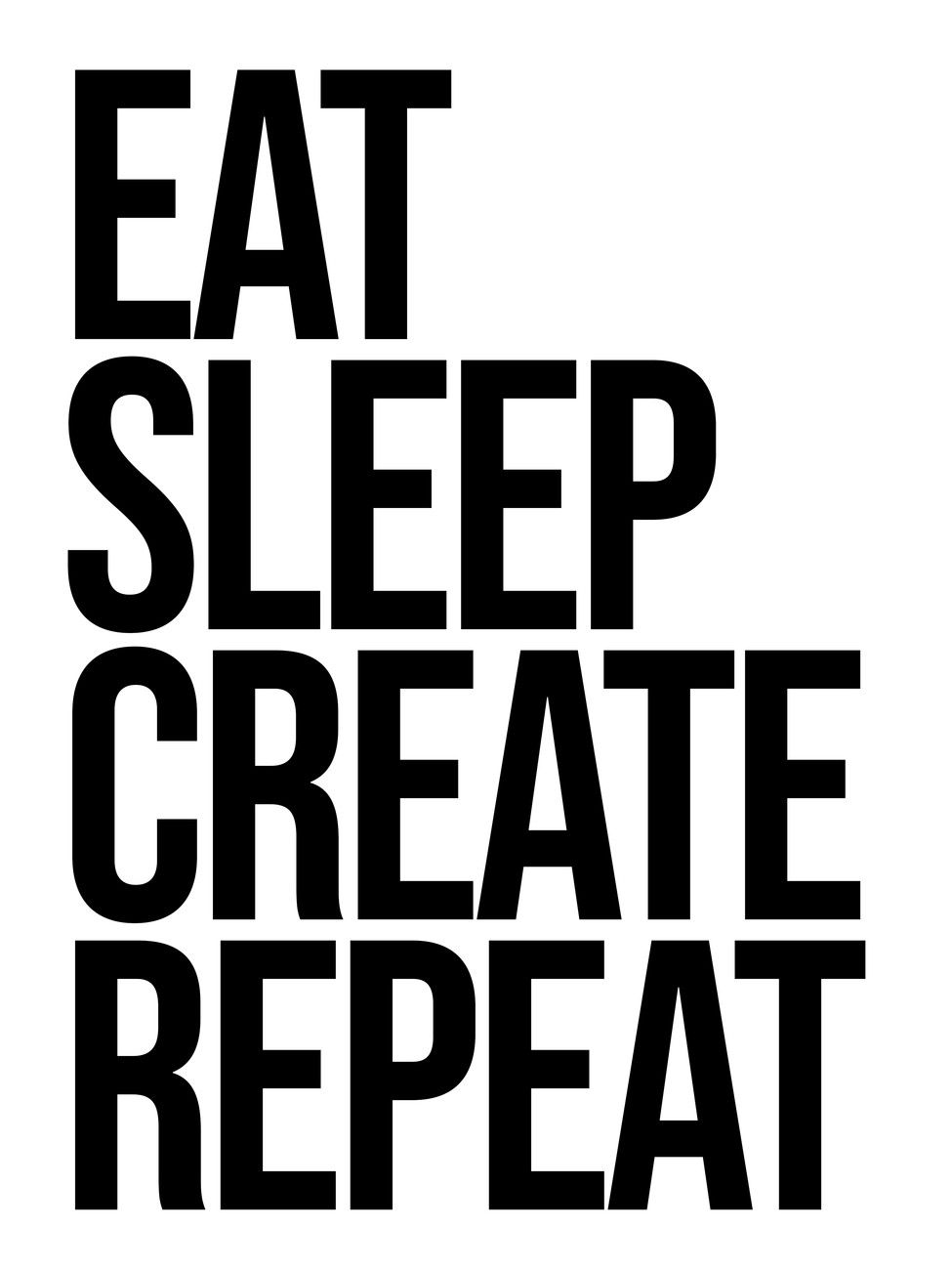 Poster Eat, Sleep, Game, Repeat - Gaming | Wall Art, Gifts & Merchandise 