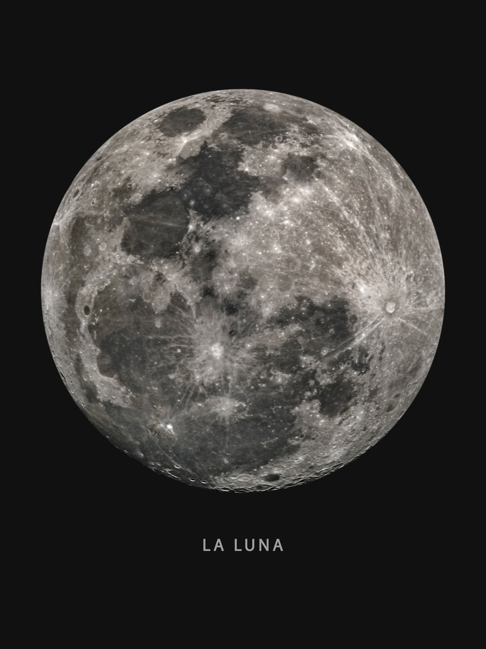 La luna, Posters, Art Prints, Wall Murals