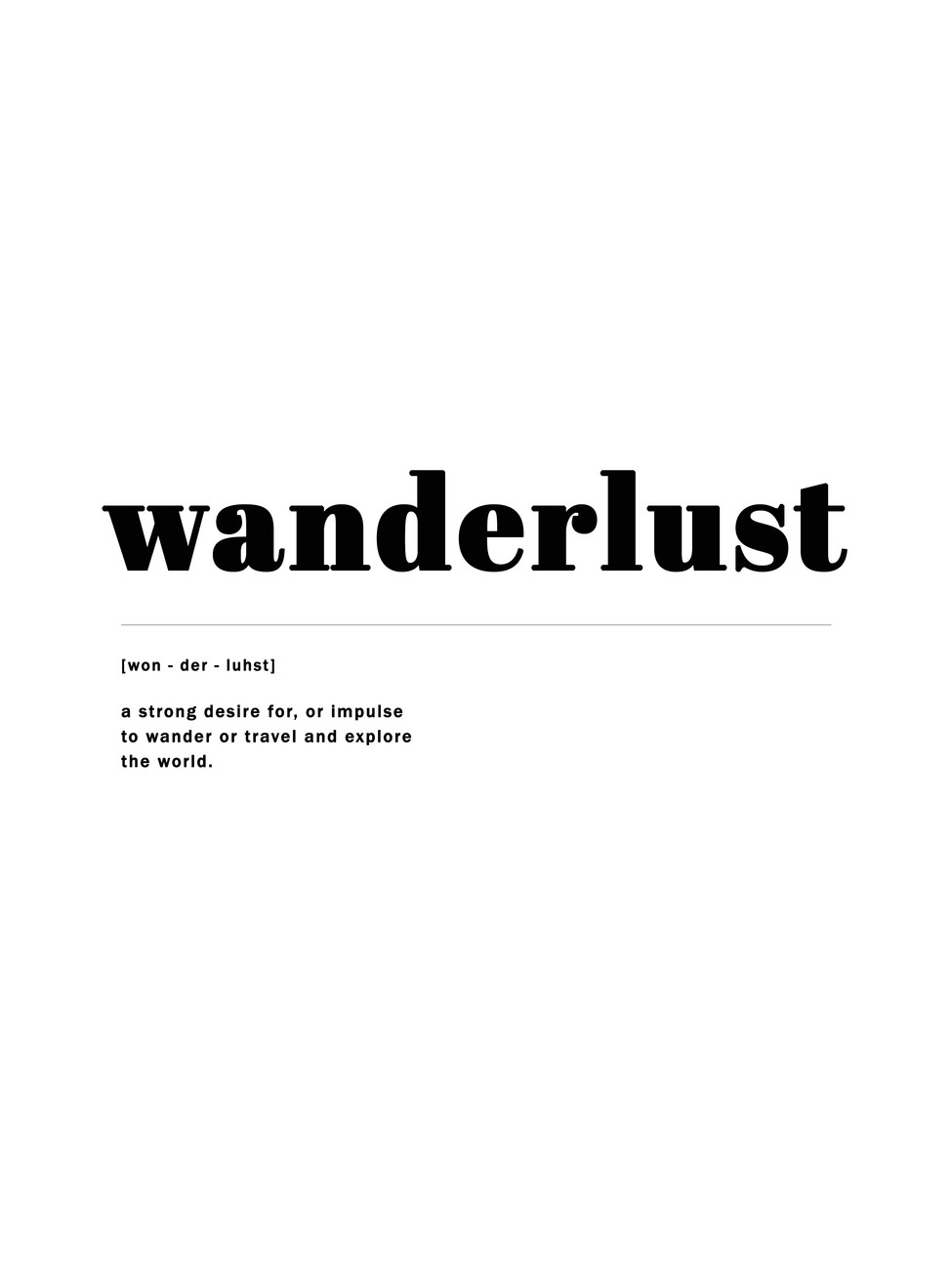 Illustration artistiques wanderlust Europosters