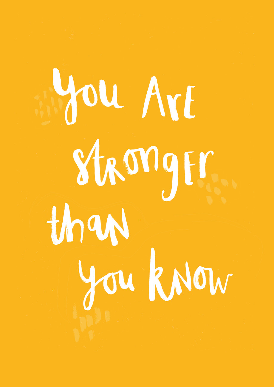 Wall Art Print | You are stronger than you know | Europosters