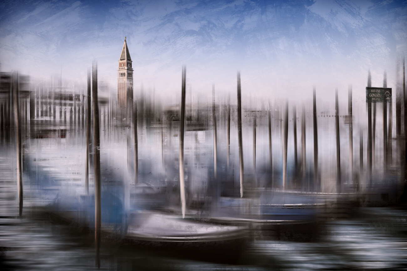 Wallpaper Mural City Art VENICE Grand Canal and St Mark's Campanile