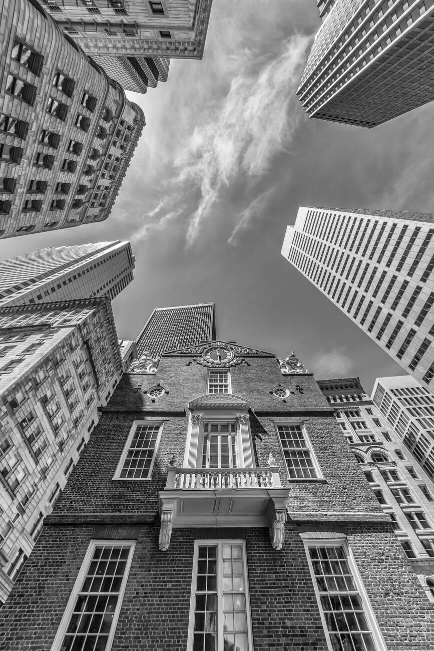 BOSTON Old State House, Posters, Art Prints, Wall Murals