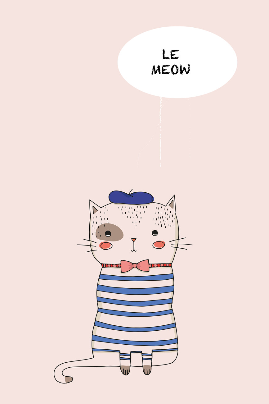Ilustração Le Meow