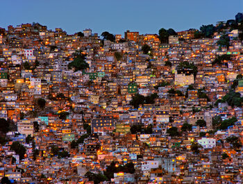 Art Photography Nightfall in the Favela da Rocinha