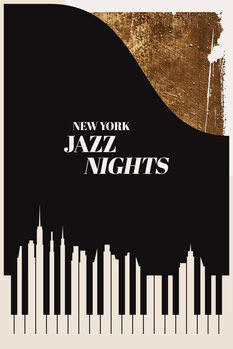 Canvas Print Jazz Nights