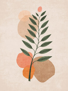 Illustration Boho Leaves 01