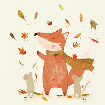 Illustration Autumn is coming