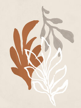 Ilustracija Coral Leaves