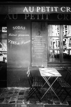Umělecká fotografie Black Montmartre - Vins de France