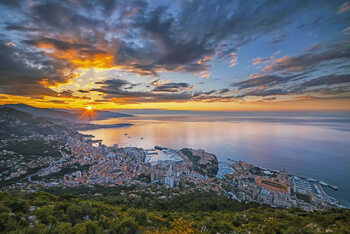 Umělecká fotografie Monaco Sunrise