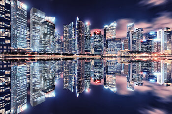 Fotografie Singapore Reflection