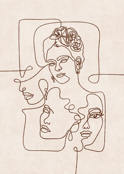 Illustration Emel Tunaboylu - Line Art - Portraits