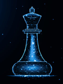 Illustration Cosmic Chess King