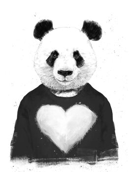 Illustration Lovely panda