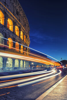 Art Photography Colosseum By Night