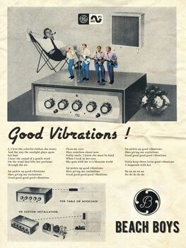 Umělecký tisk Good vibrations