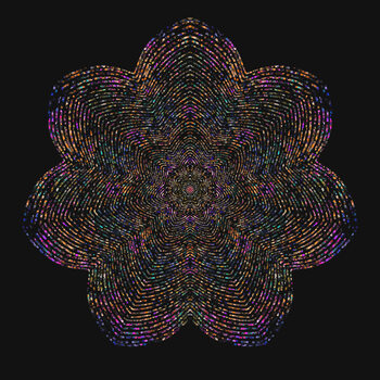 Ilustrace Colorful Mandala