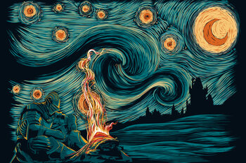 Tablou canvas Starry Souls