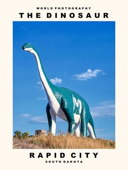 Canvas Print The Dinosaur (Rapid City, South Dakota)