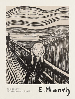 Illustration The Scream - Edvard Munch